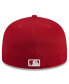 Фото #3 товара Men's White Cincinnati Reds 2024 Batting Practice 59FIFTY Fitted Hat