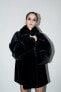 Zw collection faux fur coat