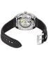 Фото #3 товара Men's Swiss Automatic DS-2 Black Synthetic Strap Watch 40mm