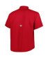 Фото #3 товара Men's Cardinal Arkansas Razorbacks Big and Tall Collegiate Tamiami Button-Down Shirt