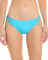 Фото #1 товара Becca By Rebecca Virtue Modern Edge Hipster Bikini Bottom Women's Blue Xs