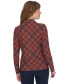 ფოტო #2 პროდუქტის Women's Printed Button-Front Shirt