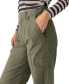 Фото #4 товара Women's Frankie Wide-Leg Pleated Cargo Pants