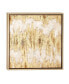 Фото #1 товара by Cosmopolitan Beige Glam Abstract Canvas Wall Art, 24 x 24
