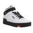 Фото #2 товара Fila V10 Lux High Top Mens White Sneakers Casual Shoes 1CM00881-113