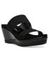 Фото #1 товара Women's Rikki Double Band Wedge Sandals