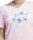 Фото #5 товара Women's Cotton Daisy Logo Graphic T-Shirt