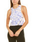 All Access The Dynamic Ribbed Crop Tank Women's Blue Xxs