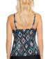 Фото #2 товара Island Escape 298810 Women's Gemini Underwire Tankini Top, Swimsuit 14