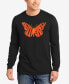Butterfly - Men's Word Art Long Sleeve T-Shirt