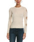 Фото #1 товара Brodie Cashmere Pixel Heart Cashmere Sweater Women's