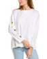 Фото #1 товара Planet Metallic Polka Dot Boxy T-Shirt Women's O/S