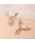 ფოტო #2 პროდუქტის Women's Wing Hoop Earrings