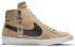 Nike Blazer Mid Rebel 拉链复古 中帮 板鞋 男女同款 棕色 / Кроссовки Nike Blazer Mid BQ4022-200