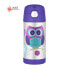 FUNtainer Baby thermos with straw - owl 355 ml