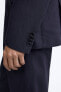 Фото #6 товара Костюмный пиджак из 100% льна ZARA