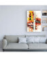 Фото #3 товара Philippe Hugonnard NYC Watercolor Collection - Manhattan Signs Canvas Art - 27" x 33.5"