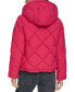 Фото #3 товара Women's Diamond Quilted Hooded Puffer Coat