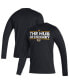 ფოტო #3 პროდუქტის Men's Black Boston Bruins Dassler AEROREADY Creator Long Sleeve T-Shirt