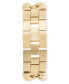 ფოტო #3 პროდუქტის Women's Gold-Tone Chain Link Bracelet Watch 41mm, Created for Macy's