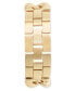 ფოტო #3 პროდუქტის Women's Gold-Tone Chain Link Bracelet Watch 41mm, Created for Macy's