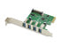 Conceptronic EMRICK02G - PCIe - USB 3.2 Gen 1 (3.1 Gen 1) - Green - PC - Passive - China