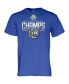 Фото #3 товара Men's Royal Duke Blue Devils 2023 ACC Men's Basketball Conference Tournament Champions Locker Room T-shirt