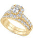 ფოტო #1 პროდუქტის IGI Certified Diamond Bridal Set (2 ct. t.w.) in 18k White, Yellow or Rose Gold