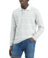 Фото #1 товара Men's Relaxed-Fit Long-Sleeve Rugby Shirt, Created for Macy's