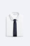 Фото #4 товара Жаккардовый галстук из 100% шелка ZARA