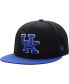 Фото #2 товара Men's Black, Royal Kentucky Wildcats Team Color Two-Tone Fitted Hat