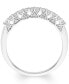 ფოტო #3 პროდუქტის Diamond Band (1/4 ct. t.w.) in 14k White Gold