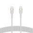 Belkin BOOST?CHARGE PRO Flex - 1 m - USB C - USB C - USB 2.0 - White