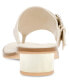 ფოტო #3 პროდუქტის Women's Thessy Block Heel Sandals