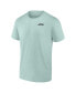 Фото #2 товара Men's Green Formula 1 Merchandise Liquify Badge T-shirt