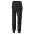 Фото #2 товара Puma Brand Love Graphic Sweatpants Womens Black Casual Athletic Bottoms 53706001