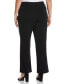 Фото #2 товара Plus Size Curvy Fit Bootcut Pant