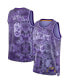 Фото #2 товара Men's and Women's LeBron James Purple Los Angeles Lakers Select Series Swingman Jersey