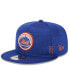 Фото #1 товара Men's Royal New York Mets 2024 Clubhouse 9FIFTY Snapback Hat