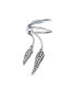 Фото #2 товара Серьги Bling Jewelry Double Leaf Feather Ear Cuffs