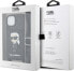 Karl Lagerfeld Etui Karl Lagerfeld KLHCP14SCSAKHPKK Apple iPhone 14 hardcase czarny/black Crossbody Saffiano Monogram Ikonik