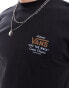 Vans holder classic back print t-shirt in black