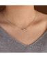 ფოტო #2 პროდუქტის Pave CZ Figure 8 Station Style Romantic Promise Forever Love Knot Infinity Necklace Pendant For Women Girlfriend .925 Sterling Silver Cubic Zirconia