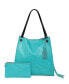 ფოტო #32 პროდუქტის Women's Genuine Leather Daisy Tote Bag