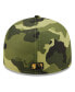 Men's Camo Oakland Athletics 2022 Armed Forces Day On-Field Low Profile 59FIFTY Hat