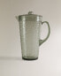 Raised picnic jug with lid