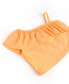 ფოტო #3 პროდუქტის Baby Girls Baby One Shoulder Ruffle Tankini