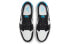 Air Jordan 1 Low 'Black and Dark Powder Blue' CZ0790-104 Sneakers