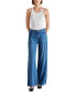 Women's Serenity Belted Wide-Leg Jeans