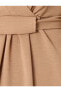 Фото #41 товара Платье женское Koton Oversize Midi с поясом и V-образным вырезом